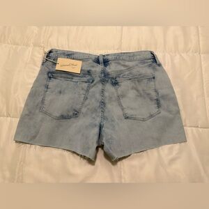 Universal Thread Light Blue Raw-Hem Denim Shorts
